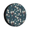 thumbnail image 1 of Fotbe Vintage Floral Funda de Llanta de Repuesto con Estampado, Engrosada, Ajuste Universal para Jeep, Remolque, RV, SUV, Camión-16 inch, 1 of 6
