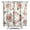 White-109, variant on Waterproof Pioneer Shower Curtain 84x72 Inch Polyester Unique Colorful Floral Shower Curtain for Bathroom Hotel Home Decor with 12 Plastic Hooks