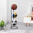 thumbnail image 2 of Basketball Storage Holder,Sports Ball Storage Rack Sports Ball Storage Rack Ball Storage Rack Masterfully Created, 2 of 9