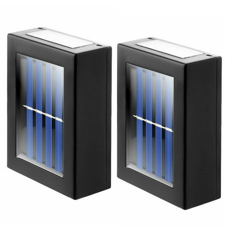 

Relanfenk LED light Outdoor Solar Deck Fence Paths Garden Stair Step Sensor Lamp