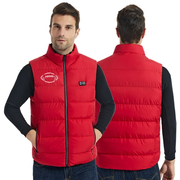 Meichang Heated Vest Men and Women Waterproof Outdoor Hiking Outerwear 15 Heating Area Electric Heated Jacket Snow Body Warmer Heated Clothing
