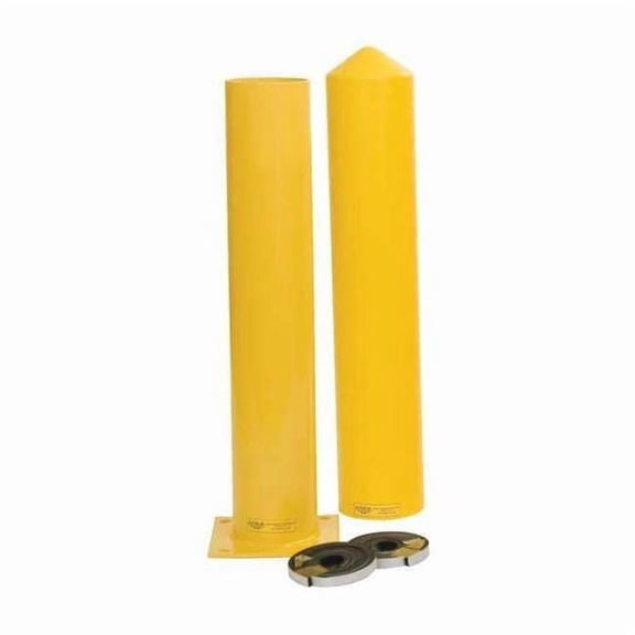 Manufacturer Varies Bollard,5",36 In. H,Yellow 1743PS