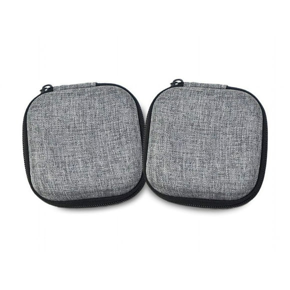 MPM 2 Pack Chargeur et Câble Étui de Voyage Rigide, Organisateur de Cordon Électronique Étui de Transport pour Téléphone, Rangement pour Adaptateur