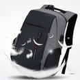 thumbnail image 2 of Mochila para computadora portátil para bolso para computadora portátil de 17 pulgadas con puerto USB Mochilas impermeables de moda, 2 of 8
