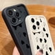 thumbnail image 5 of Funda de teléfono para iPhone 16 15 13 14 Pro Max 11 12 13 Mini 7 8 Plus XR X XS Max SE2022 Funda mate suave a prueba de golpes con estampado de corazón, 5 of 5