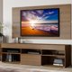thumbnail image 2 of Mueble Para Tv Madesa Miami Hasta 65'' 1 Puerta Marrón Madesa Miami, 2 of 5