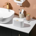 thumbnail image 4 of Cubo de basura Cateissary compacto blanco, 4 of 6