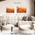 thumbnail image 3 of Elephant Stock Summer Poppies Wall Art - Horizontal Canvas Wall Art - Living Room Wall Decor - Abstract Canvas - Orange And Gold Decor By Silvia Vassileva - 30" x 20", 3 of 4