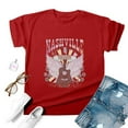 thumbnail image 4 of Womens Country Music Shirt Vintage Tennessee Graphic Tshirts Rodeo Western Short Sleeve Tee Tops, 4 of 4
