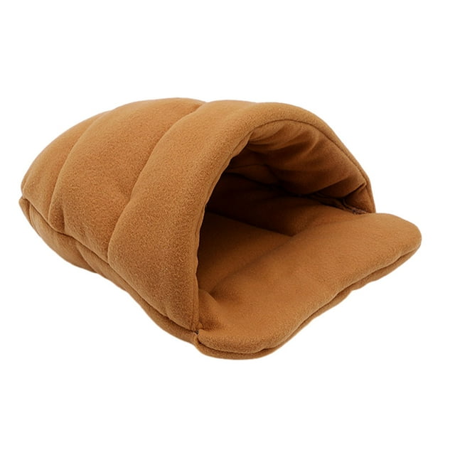 Transemion Universel Lit pour Animaux Doux et Confortable Adapté à Toutes les Races Facile à Nettoyer Brun XS, & gt; 1Set