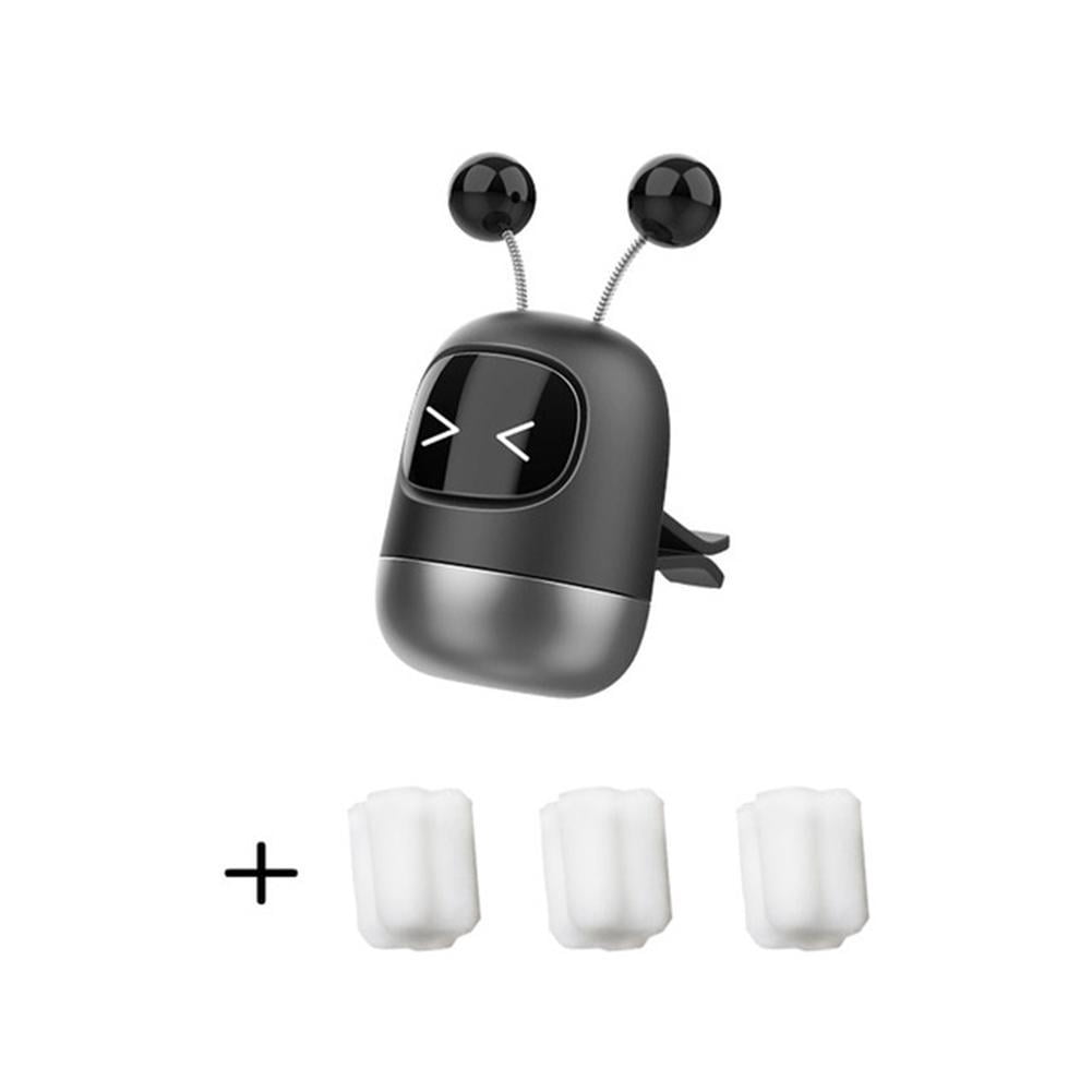 Cute Robot Car Air Freshener Air Aromatherapy Condition Clip Diffuser Auto Air Vent Mount Clip Girl Car Accessories Car Perfume