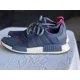 thumbnail image 1 of Adi-das Boost NMD R1 Collegiate Navy "The Brand with the 3 Stripes" Size 9 1/2, 1 of 6