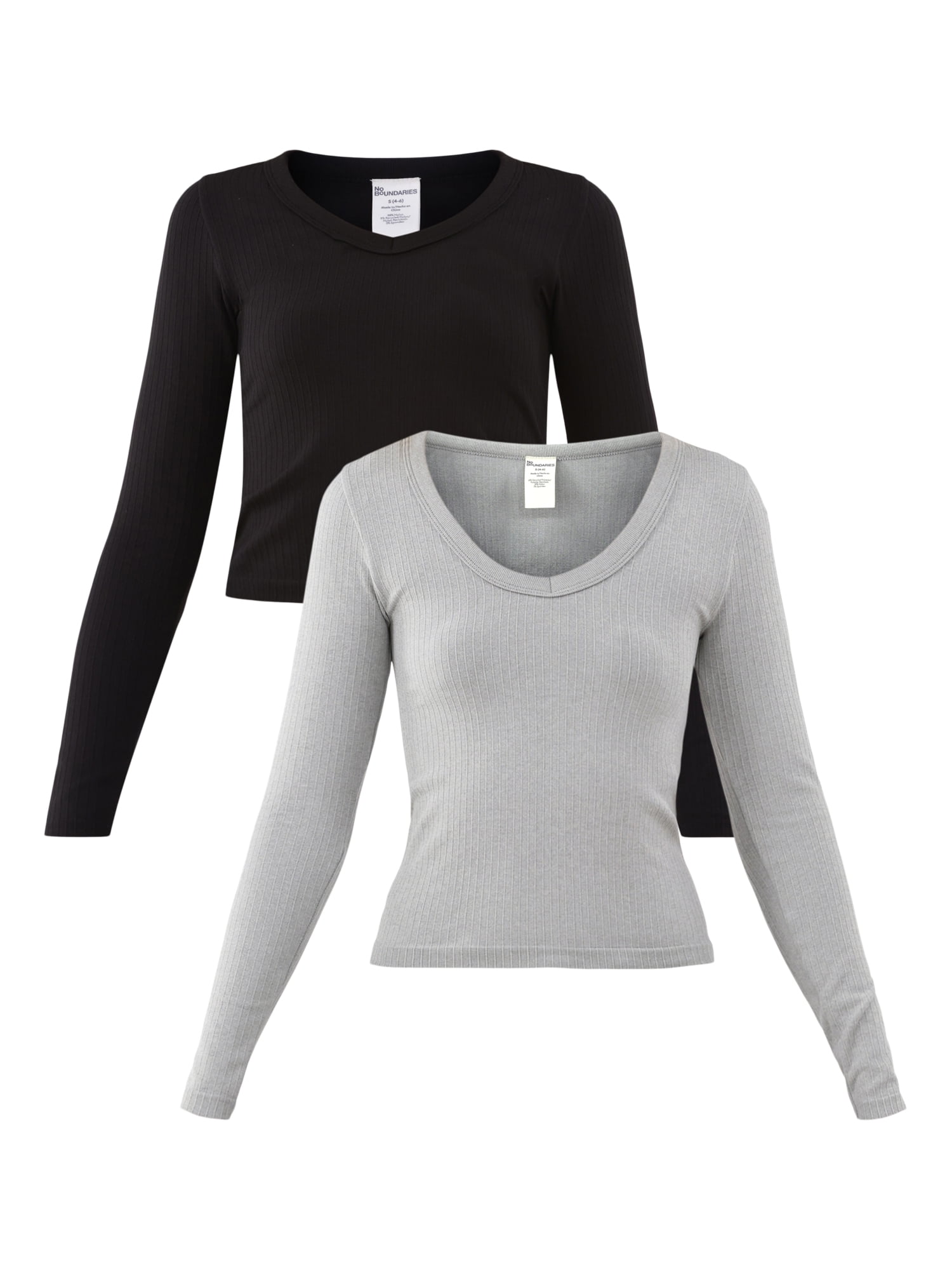 IBKUL Color Block Long Sleeve Mock