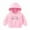 Pink, variant on ShomPort Boys Hoodies Long Sleeve Hooded Sweatershirt Kids Heart Print Pullover Top Infant Fall Winter Clothes