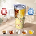 thumbnail image 6 of 20OZ Unicorn Tumbler with Handle Insulated Travel Tumbler Great Gifts for Women Unicorn Lovers Perfect for Birthday Christmas and Bowling Nights, 6 of 6