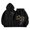 C-Black, variant on Hoodies for Women Star Graphic Hoodies Casual Long Sleeve Drawstring Pullover Tops Loose Hooded Sweatshirt with Pocket XL