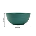 thumbnail image 3 of Yhxmh Round Wide-Mouth Cereal Bowl, BPA Free Safe Wheat Straw Cereal Bowls, Microwave & Dishwasher Unbreakable Kitchen Dinnerware for Cereal, Snack, Soup, Salad and Rice, MultiColors,, 3 of 5