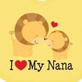 thumbnail image 4 of Inktastic I Love My Nana Boys or Girls Baby Bib, 4 of 4