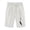 White-17, variant on Owordtank Womens Pull on Shorts Print Summer Cotton Casual Cargo Shorts
