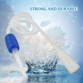 thumbnail image 2 of 2pcs Aquarium Hand Held PVC Siphon Hose with Filter Portable Fish Tank Water Change Hand Pump Strong Suction Cleaning Tool (1.4m), 2 of 5