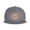 Gray, variant on Flat Bill Snapback Hats for Men Women Desert Digital Camouflage Hip Hop Style Plain Baseball Cap Gray
