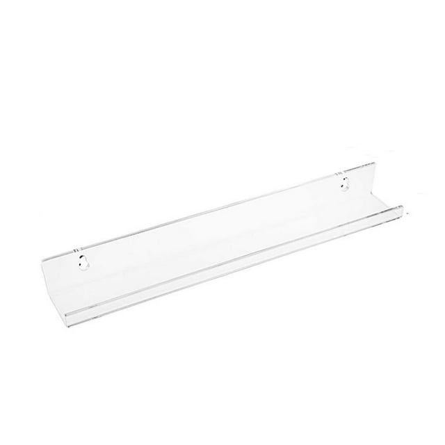 Smilepp Acrylic Spice Holder Detachable Transparent Decorative Storage Rack Modern Style Wall Decoration Home Supplies for Kitchen