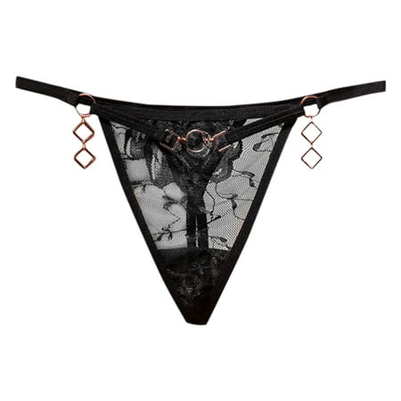 Xiaoxatg Sexy Panties for Women Women Underwear Thongs Lace Bikini Panties G String Thong Stretch Ladie Brief Thong Underwear Women Boy Shorts Seams
