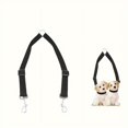 thumbnail image 3 of DEBGFS Dual Dog Retractable Leash - Non-Slip  One-Button Brake & Lock - 360° -Free  16ft Extendable Double Headed Lead - Polyester Fiber  Adjustable Walking & Running Lead for Two Dogs Up,Black, 3 of 7
