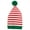 Color:red green white, variant on Christmas Hat Cute Unisex Christmas Knitted Crochet Hat Beanie Santa Hat for Women Men Adults Party Supplies Daily Wear