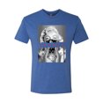 thumbnail image 2 of Wild Bobby, Marilyn Savage Bandana, Streetwear, Men Premium Tri Blend Tee, Vintage Royal, XX-Large, 2 of 4