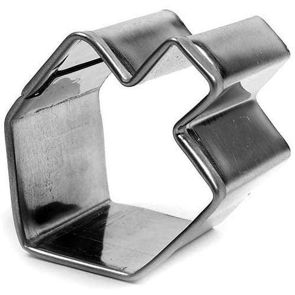 Stainless Steel Dreidel Cookie Cutter 1-3/16 Inch x 1-3/4 Inch x 1 Inch High