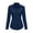 Navy, variant on TEAJOPSUU Women's Classic Fitted Dressy Shirts Long Sleeve Button Down Wrinkle-Free Shirts Casual Work Office Blouse Top Olive Green