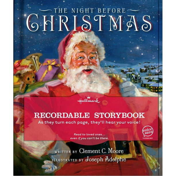 The night before christmas recordable edition: the #1 new york times bestseller by clement moore The Night Before Christmas Recordable Storybook - Walmart.com - Walmart.com