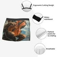 thumbnail image 3 of Xecao Western Guitar Cowboy Print Men's Underwear Boxer Briefs Pack - Your ComfortSoft, Moisture-Wicking, and Breathable Choice for Men's Underwear-Medium, 3 of 5