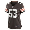 thumbnail image 2 of Women's Nike Nick Harris Brown Cleveland Browns Game Jersey, 2 of 4