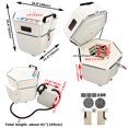 thumbnail image 2 of Electric Ceramic Kiln High Temperature Ceramic Firing Machine 220V Single-phase, 2 of 17