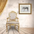 thumbnail image 3 of Haase, Andrea 24x19 Gold Ornate Wood Framed with Double Matting Museum Art Print Titled - Nordic Wolf, 3 of 4