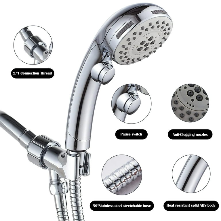 SUPTREE Multifunctional Powerful Handheld Shower Head with