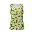 thumbnail image 5 of Goofa Lemon1 Printed Womens Workout Tops for Women Sleeveless Yoga Shirts Athletic Running Tank Tops Sleeveless Gym Clothes Workout Apparel-, 5 of 9