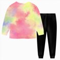 thumbnail image 4 of TOWED22 Little Boys Girls Pajamas Sets Graphic Toddler Pjs Cotton Kids Sleepwear Fall Winter 3 6 9 12 18 24 Months 2 3 4 5 6 7 8 9 Years(Hot Pink,7-8 Y), 4 of 6