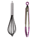 thumbnail image 1 of Juego de 2 utensilios de cocina de cocina, utensilios de cocina resistentes al calor para cocinar con utensilios de cocina antiadherentes, 1 of 5