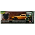 thumbnail image 4 of Jada Toys Hollywood Rides Transformers Rise of the Beast Bumblebee 1977 Camaro 1:24 Vehicle  with Badge, 4 of 4