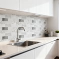 thumbnail image 2 of 15 Sheet Peel and Stick Backsplash Tiles, 11.8 x 6 Inch Vintage Self Adhesive Tile Sticker Vinyl Decals Wallpaper for Backsplash Kitchen, Bathroom, 2 of 8