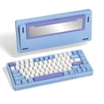 thumbnail image 1 of Womier SK75 VIA RGB Teclado mecánico con junta de 3 modos Teclado inalámbrico de aluminio para juegos de intercambio en caliente para PC, 1 of 5