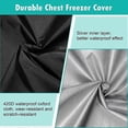 thumbnail image 2 of All Weather Chest Freezer Cover Deep Protector Freezer for Outdoor Use,UV Resistant, 2 of 5