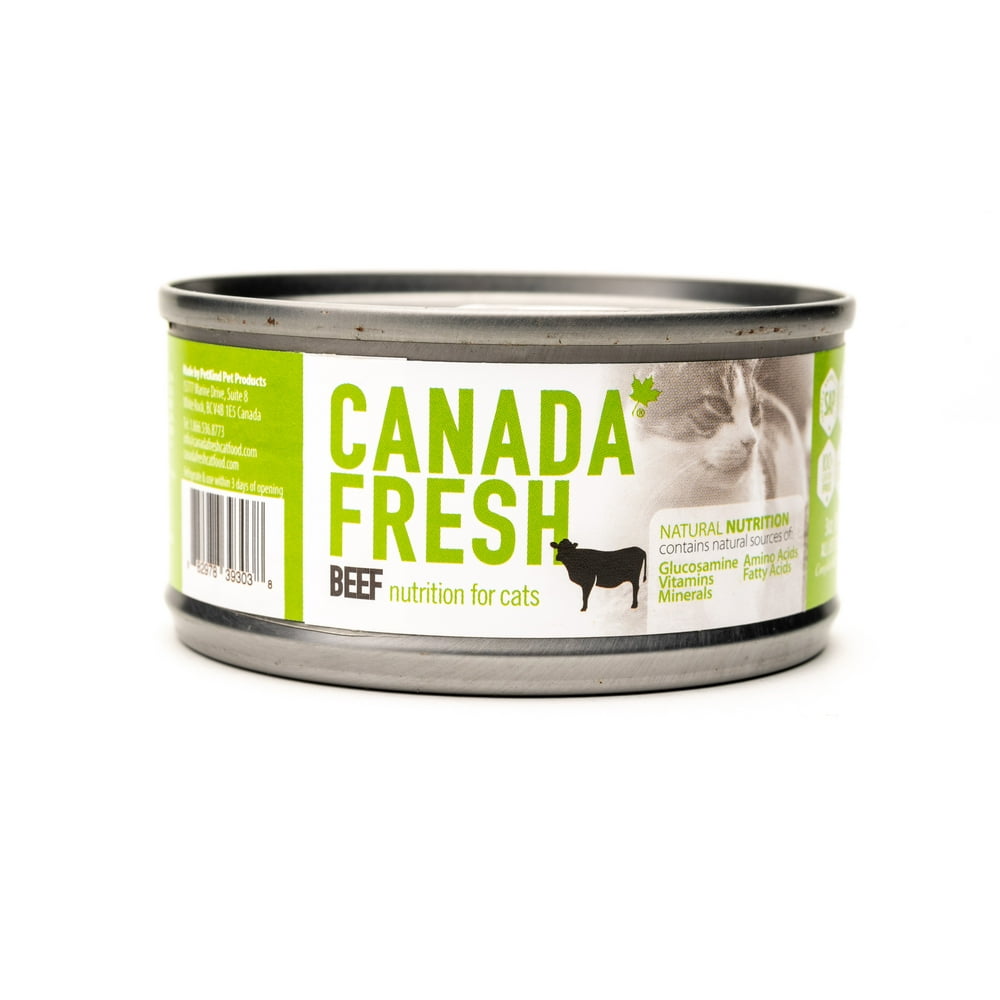 Canada Fresh Beef Wet Cat Food, 3oz