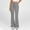 Dark Gray women's flare pants a1, variant on Cagogo Women's Flare Leg High Waisted Pants Casual Flowy Solid Long Palazzo Trousers Basic Lounge Wear Beach Vacation Party Loungewear, Dark Gray L