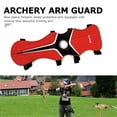 thumbnail image 7 of fankhu Arm Guard Gear Archery Bow Arrow Practice Forearm Protector Sleeve (Red), 7 of 7