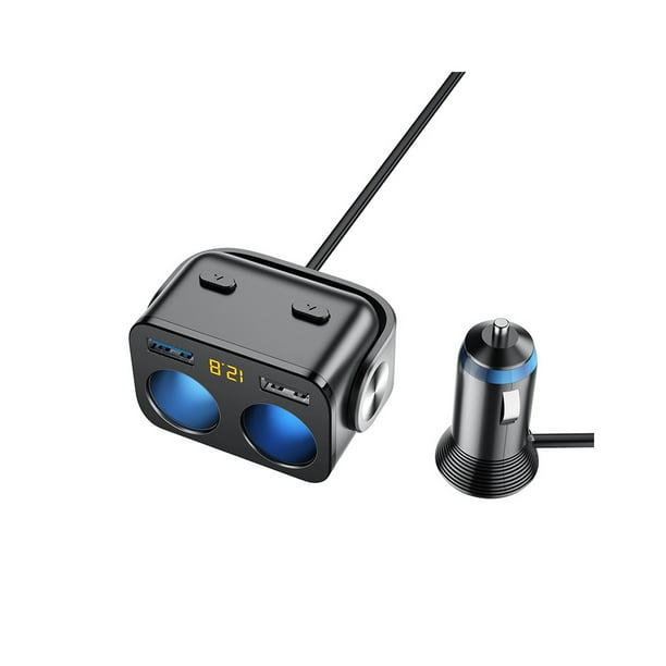 Sidaley Luz indicadora de rápido Universal para coche, portátil, para interior de automóvil, teléfono inteligente electrónico, puertos USB Paneles de instrumentos para automóviles Sidaley VI017293-00B