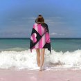 thumbnail image 6 of PHYHOO , Fights Breast Cancer Awareness Printed Microfiber Sand Free Pool Towel Travel Must Have for The Swimming, , Camping, Summer 30x60in, 6 of 8